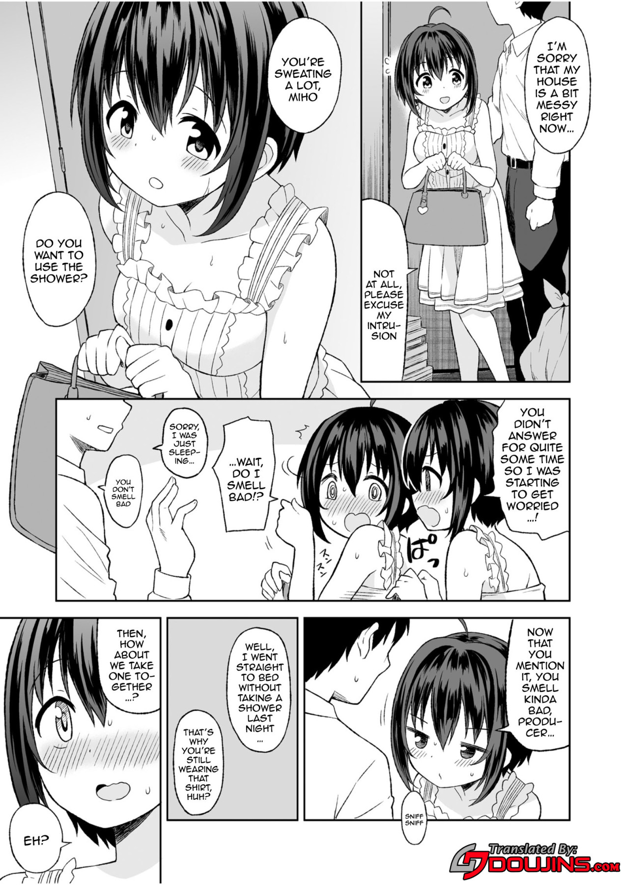 Hentai Manga Comic-Miho Kohinata Has Her First Sexual Experience Together With You-Read-4